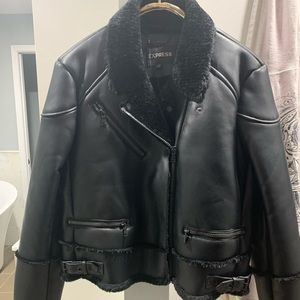 NEW Express faux moto jacket